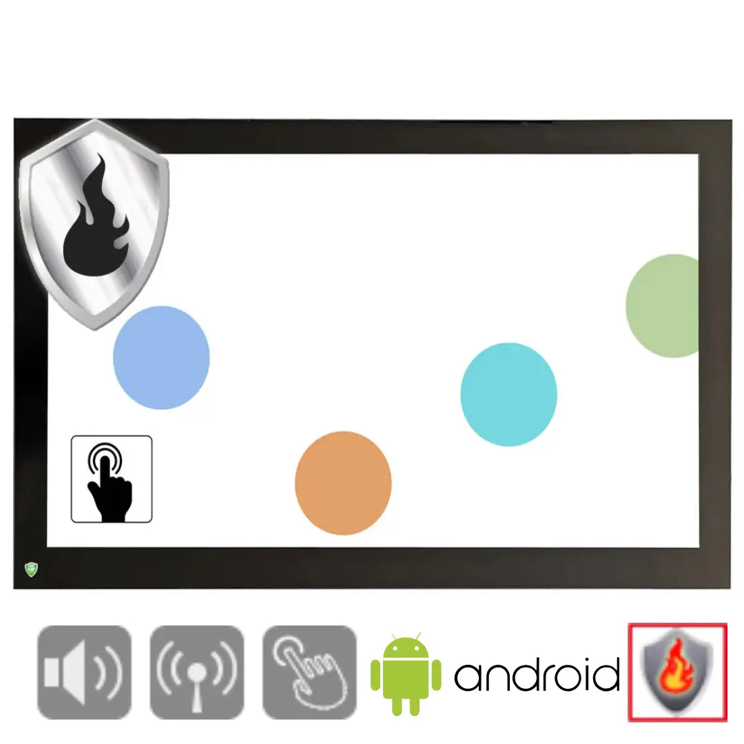 Zertifizierter Brandschutz-Monitor mit Touch-Funktion und Android OS Multimedia Display GmbH