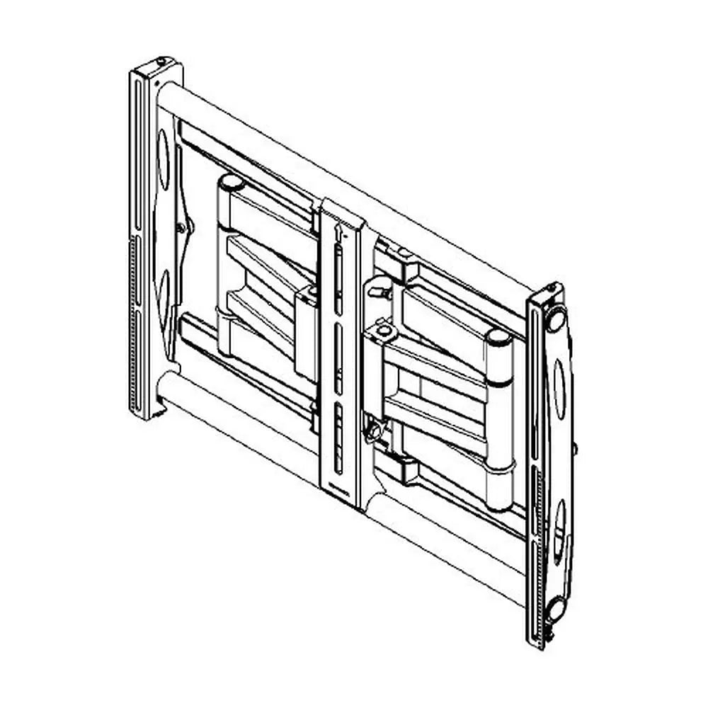MM-6851 Ausziehbarer Wandhalter für Brandschutzgehäuse bis 80kg Multimedia Display GmbH