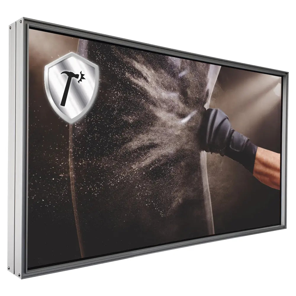 Vandalismusschutzgehäuse für Monitore von 32 bis 55 Zoll Multimedia Display GmbH