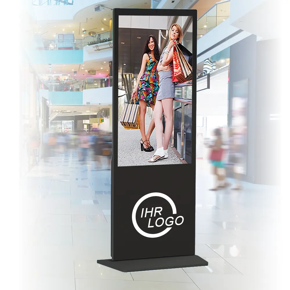 Digitale Werbestele mit Touch-Funktion und Mini PC Multimedia Display GmbH