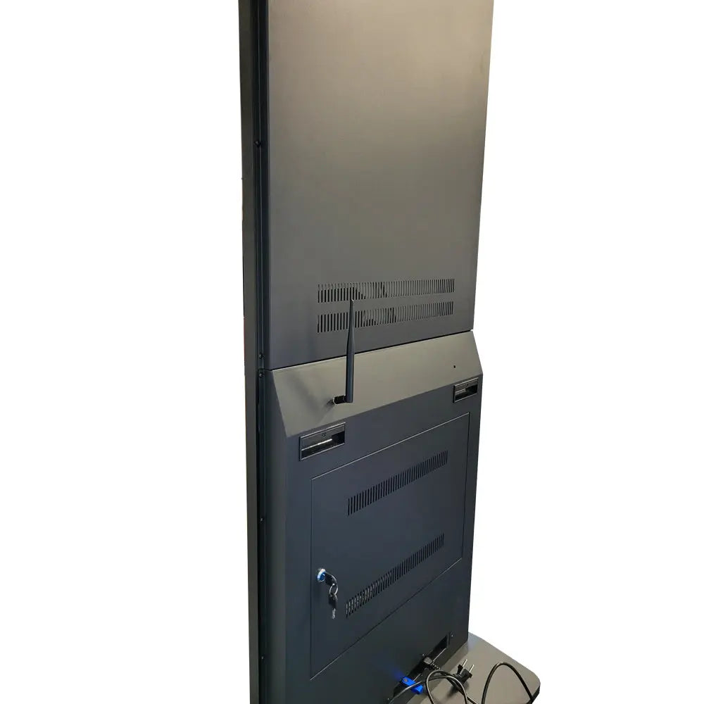 Digitale Werbestele mit Touch-Funktion und Mini PC Multimedia Display GmbH