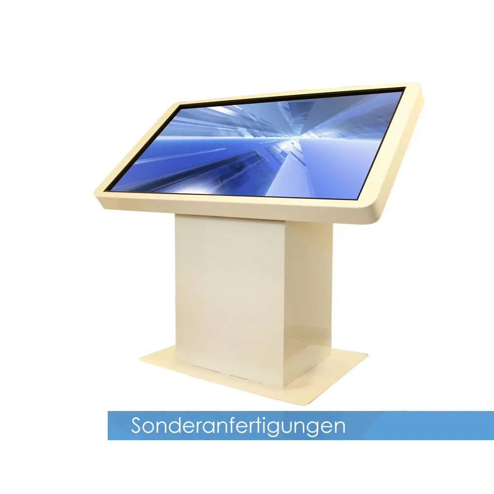 Kiosksystem Pult Version mit kapazitivem Touch Display 43 - 55 Zoll Multimedia Display GmbH