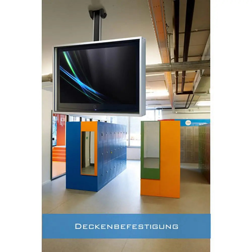 Indoor Slim Schutzgehäuse mit Brandschutz und Monitor Multimedia Display GmbH