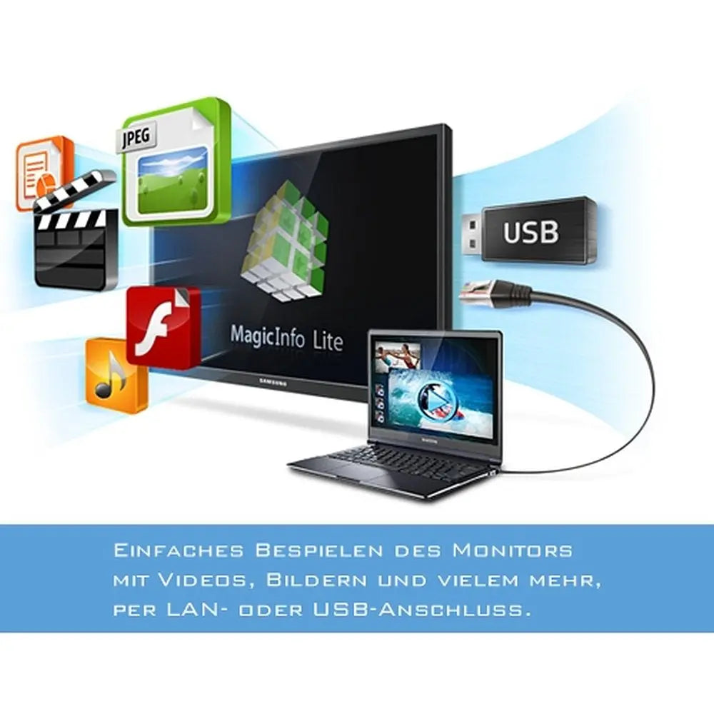 Indoor LCD LED Schutzgehäuse mit F30 Brandschutz und Monitor Multimedia Display GmbH