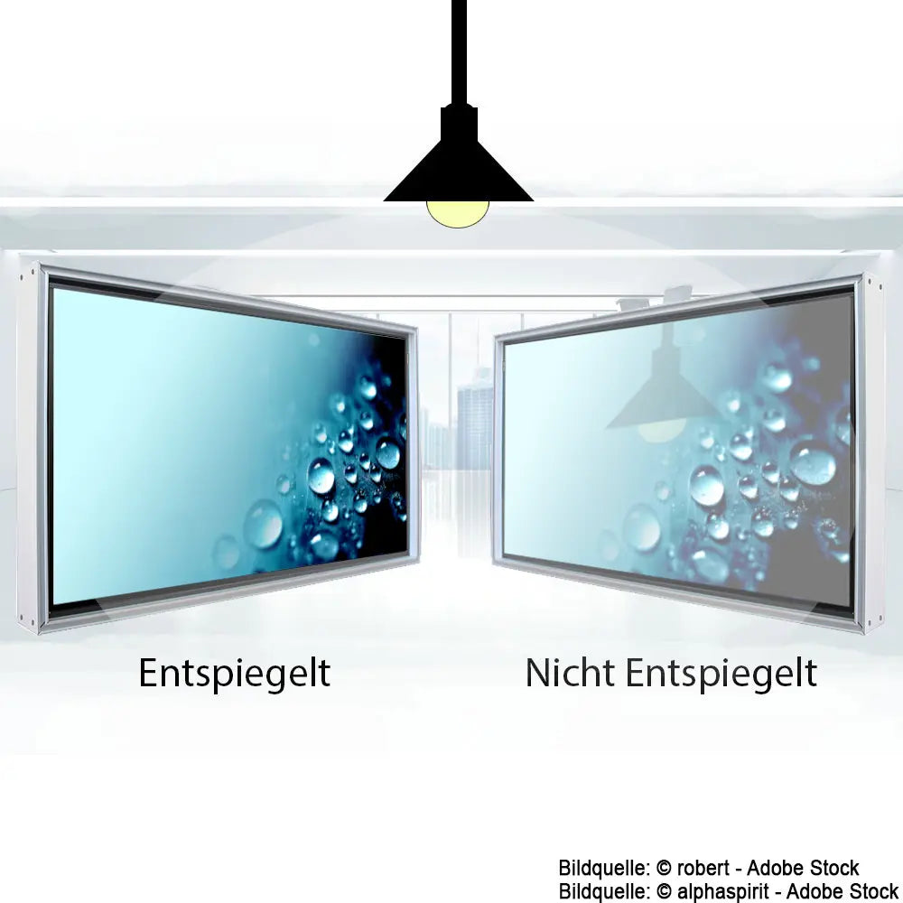 Entspiegelungsfolie für MMWS Schutzgehäuse und MMIP Industrie Monitore Multimedia Display GmbH