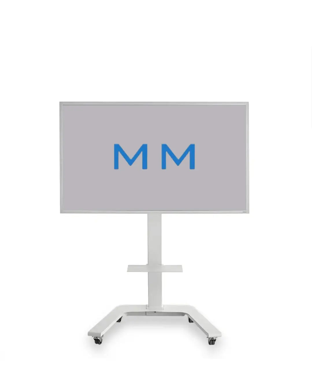 HAGOR Stand für Samsung Flip II Wagen für LCD-Display 65 Zoll - weiß - Displayspezifisch für Samsung WM65R und WM65B Multimedia Display GmbH