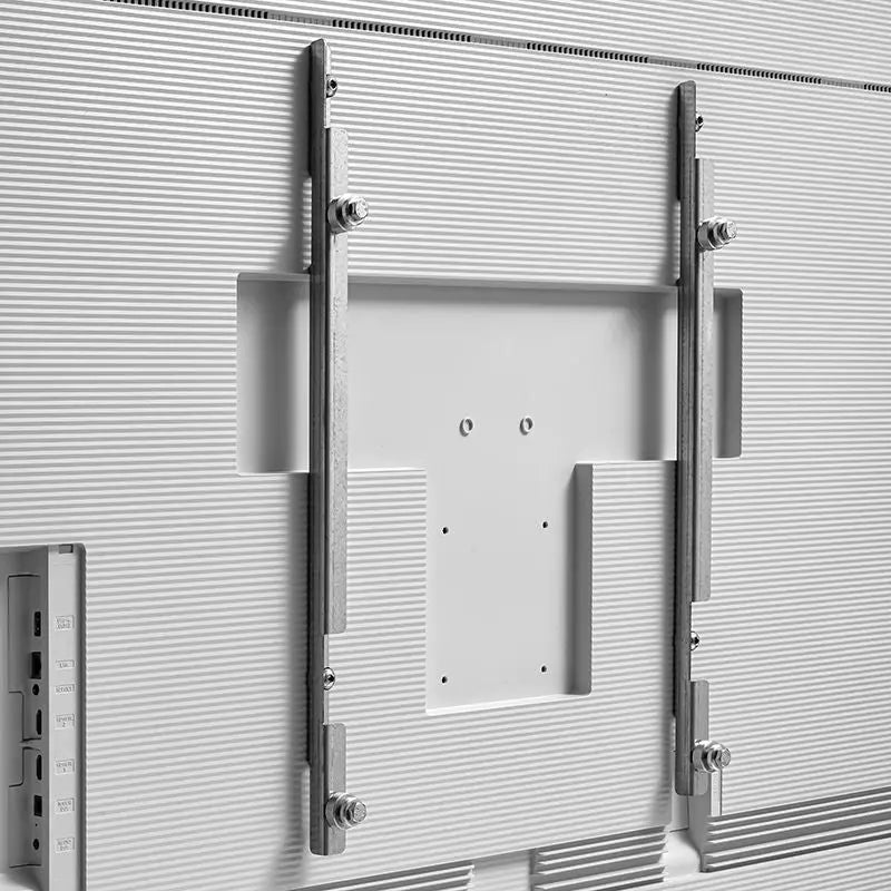 HAGOR ST SA Flip II Wagen für LCD-Display 65 Zoll - weiß - displayspezifisch für Samsung WM65R und WM65B Multimedia Display GmbH