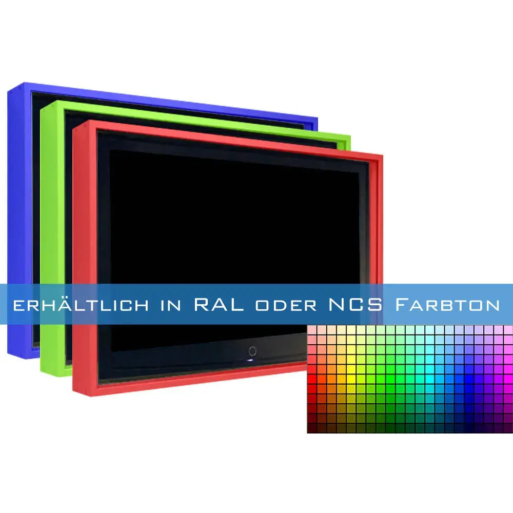 Indoor LCD LED Schutzgehäuse Slim mit Brandschutz