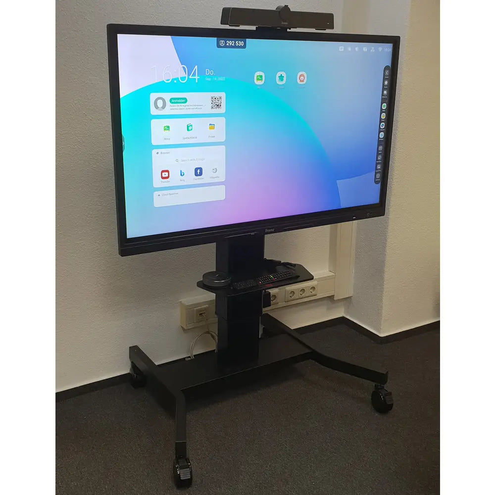 Konferenzraum Displays: All-in-One mobiles Videokonferenzsystem der TE12 Serie - Multimedia Display GmbH