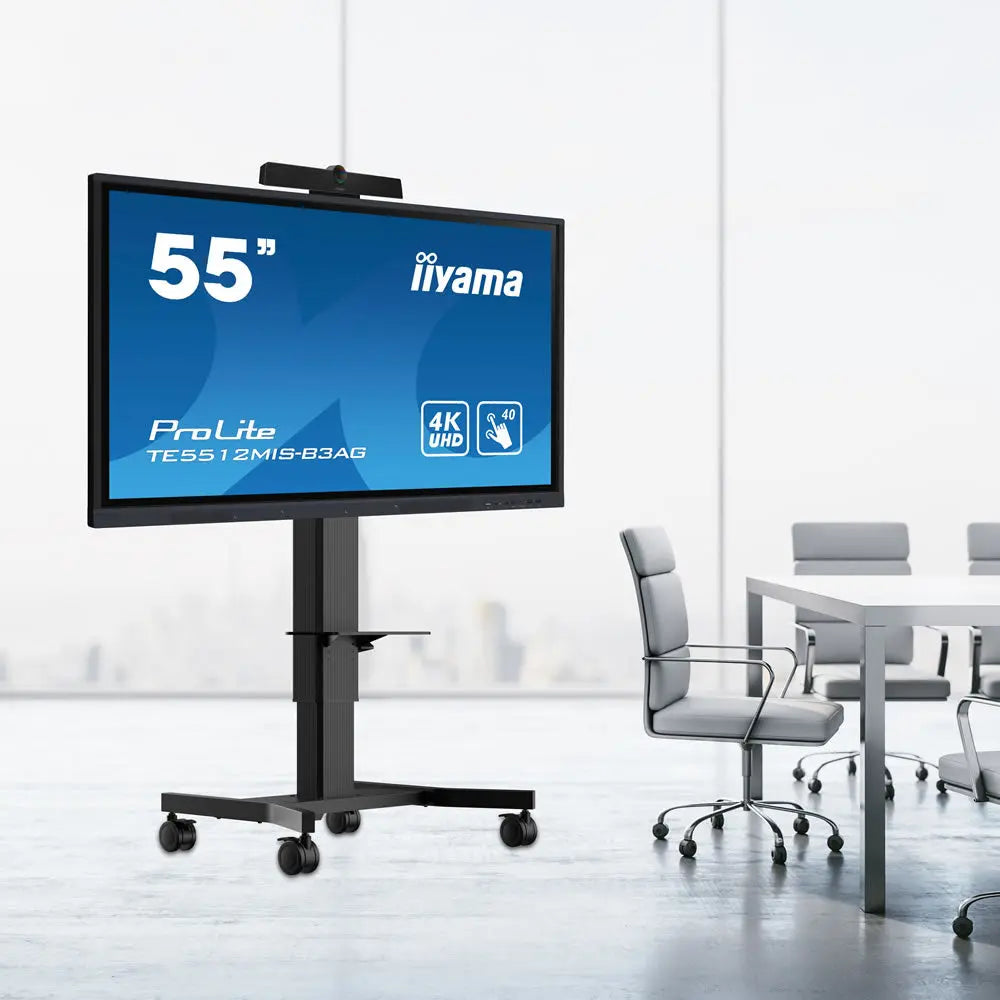 Konferenzraum Displays: All-in-One mobiles Videokonferenzsystem der TE12 Serie - Multimedia Display GmbH