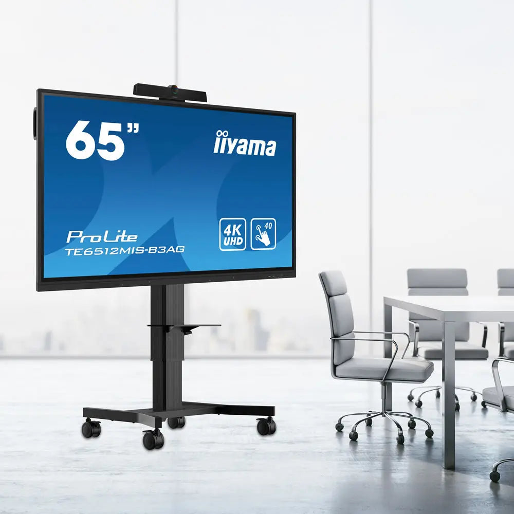 Konferenzraum Displays: All-in-One mobiles Videokonferenzsystem der TE12 Serie - Multimedia Display GmbH