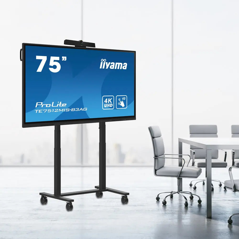 Konferenzraum Displays: All-in-One mobiles Videokonferenzsystem der TE12 Serie - Multimedia Display GmbH