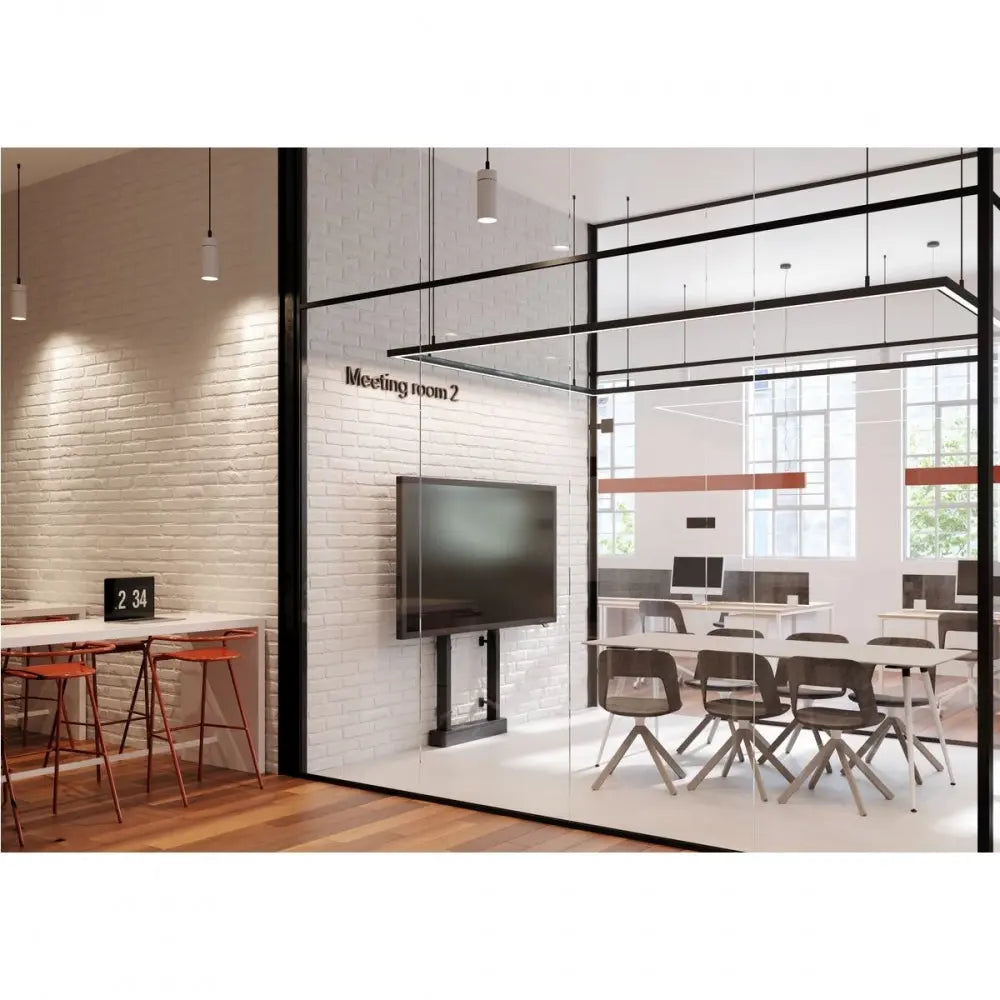 RISE elektrisch höhenverstellbare Boden-Wandhalterung Multimedia Display GmbH