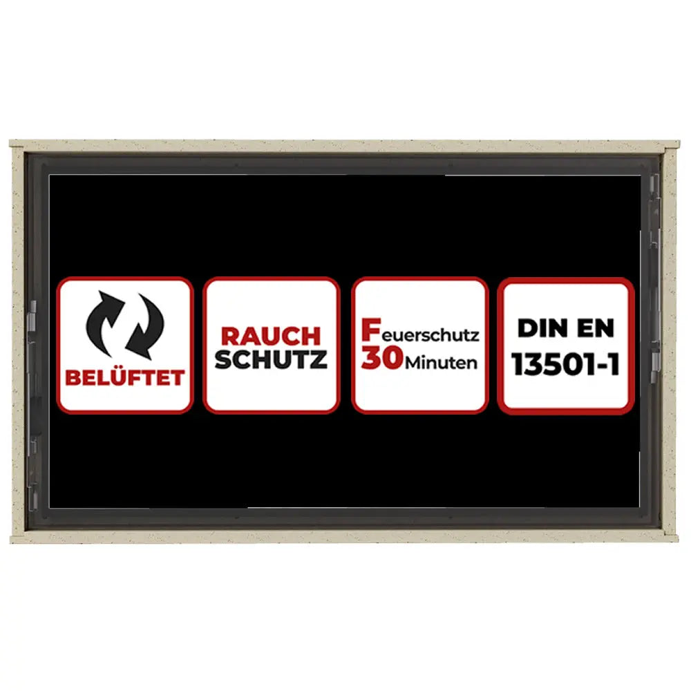 Schutzgehäuse mit Belüftetes F30 Brandschutzgehäuse