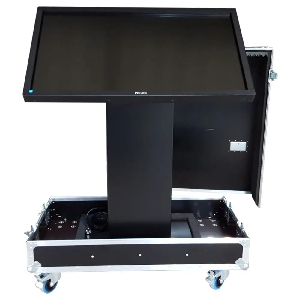 Transportkoffer für Kiosk Info Pult Multimedia Display GmbH