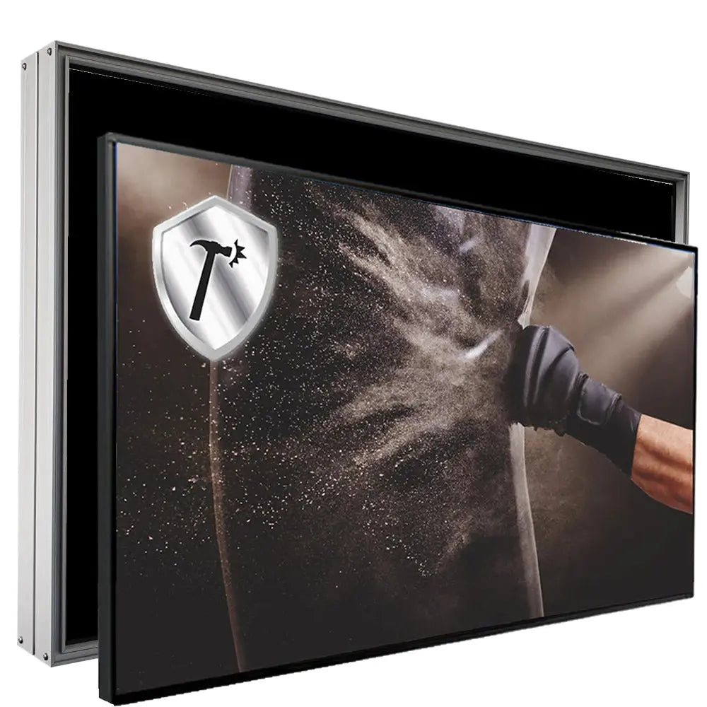 Monitor Schutzgehäuse mit Vandalismusschutz von 32 bis 55 Zoll Multimedia Display GmbH