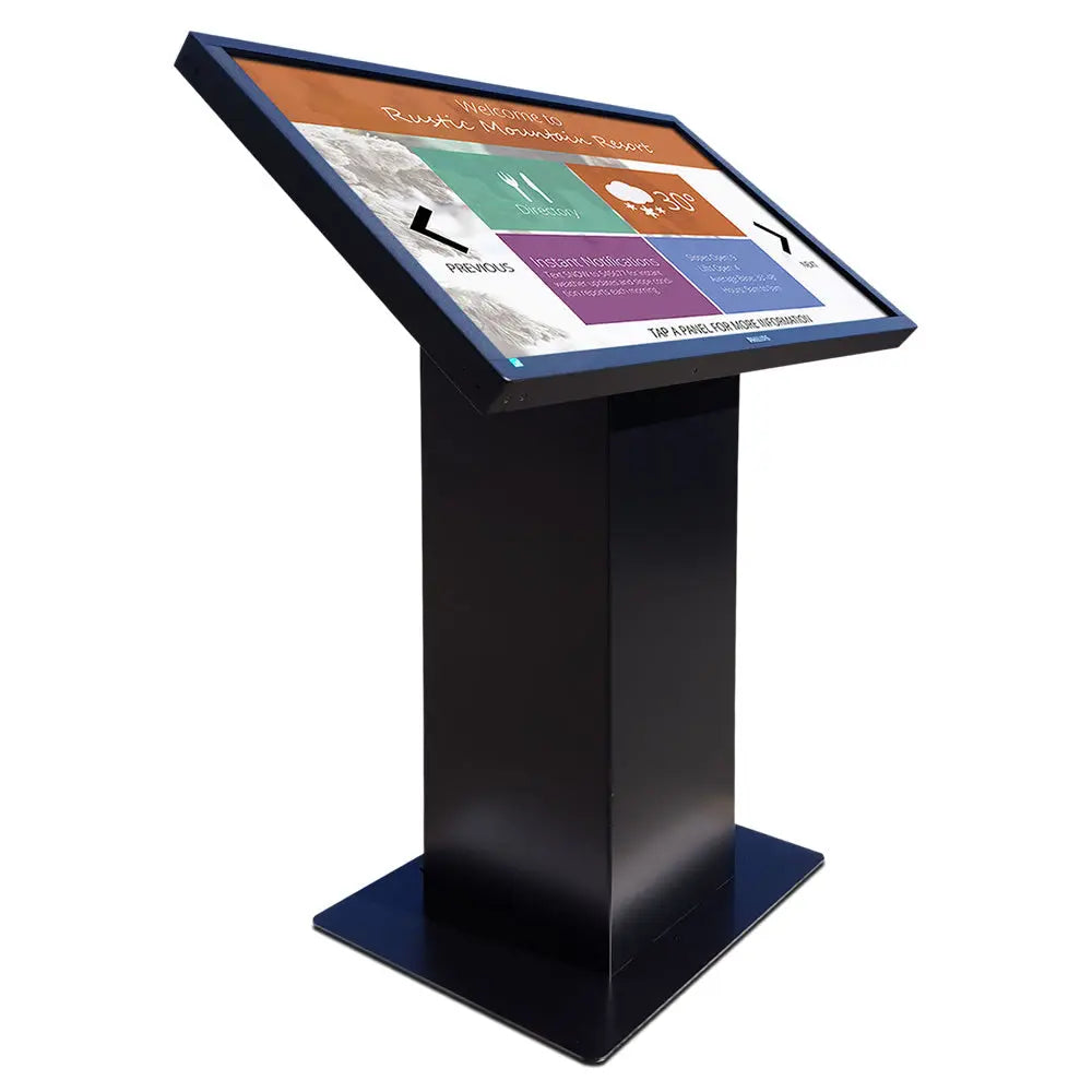 Kiosksystem Pult Version mit Touch Display 43 - 65 Zoll Multimedia Display GmbH    