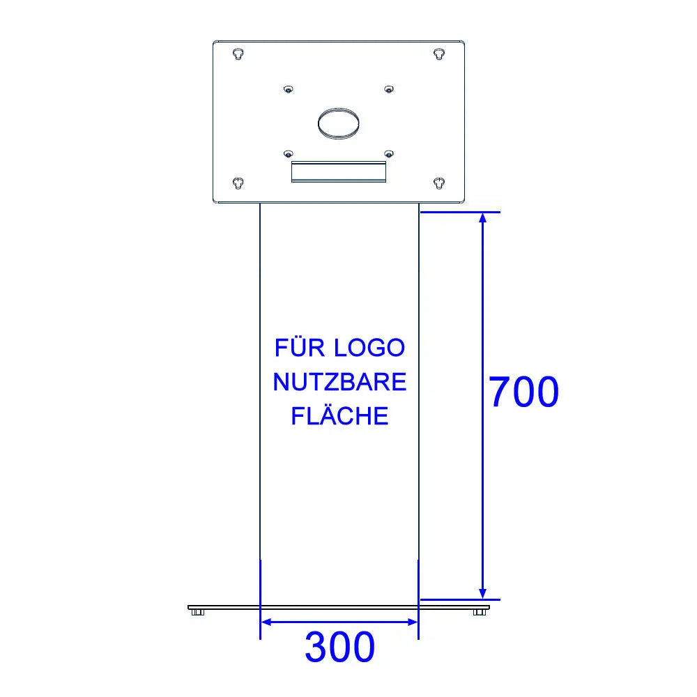 Firmenlogo Folienaufkleber für DWS und MS-Serie Multimedia Display GmbH