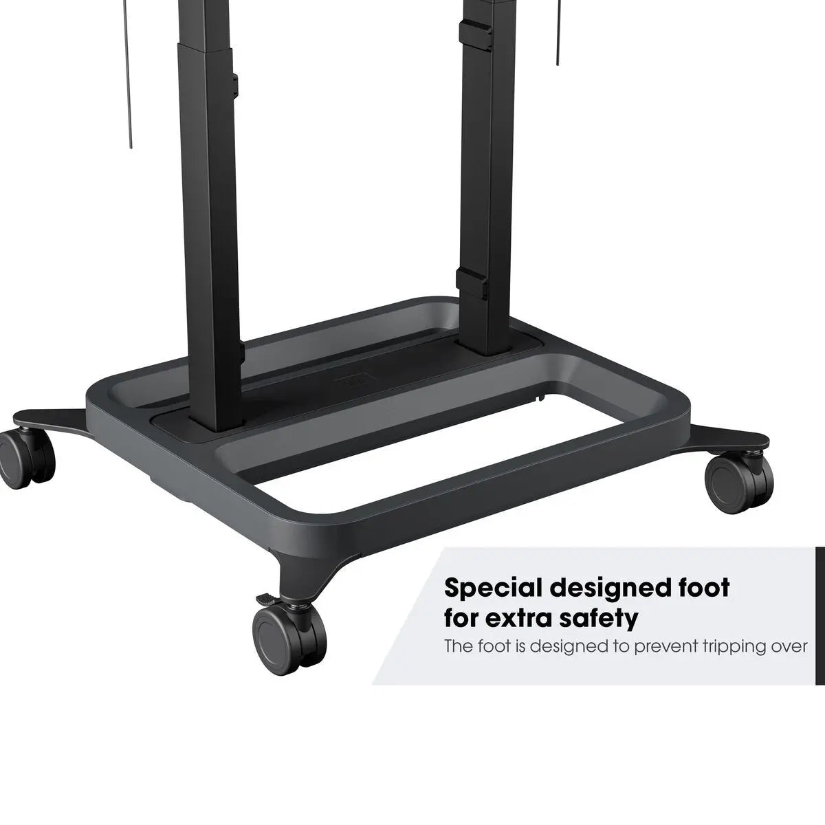 VOGELS RISE 5305 - motorisierter Rollwagen - 65-86 Zoll - VESA 800x600mm - bis 120 kg - 50 mm/s - Premium-Rollen - Schwarz - Multimedia Display GmbH